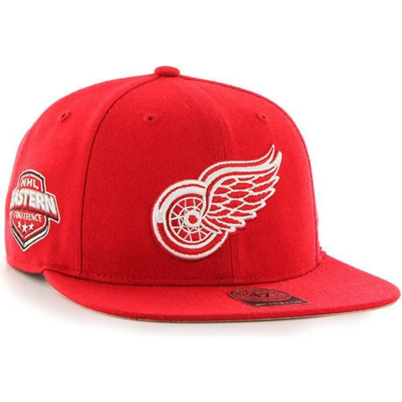 plana-snapback-detroit-red-wings-nhl-47-brand