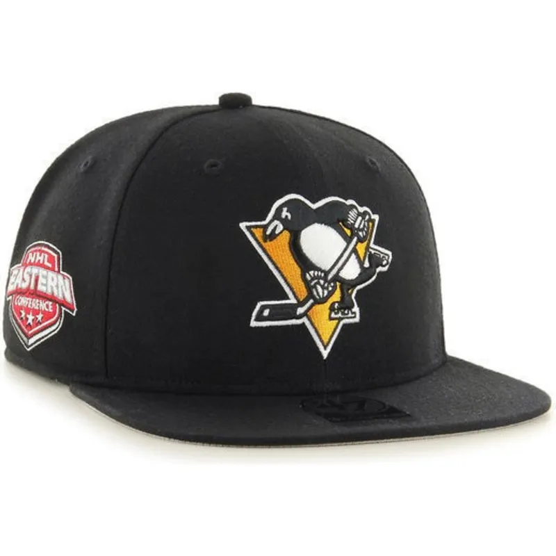 plana-snapback-pittsburgh-penguins-nhl-47-brand