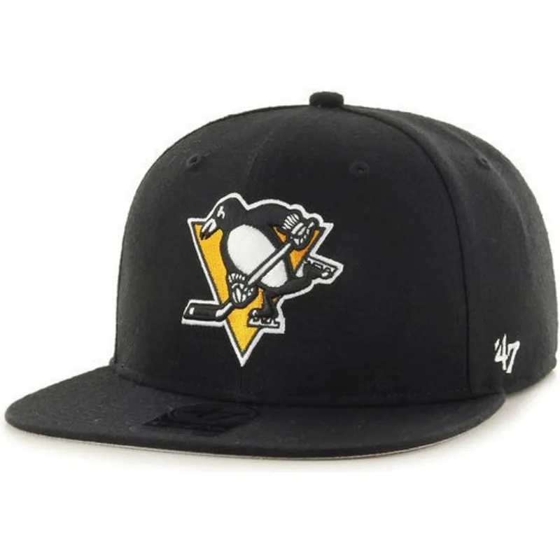 plana-snapback-pittsburgh-penguins-nhl-47-brand