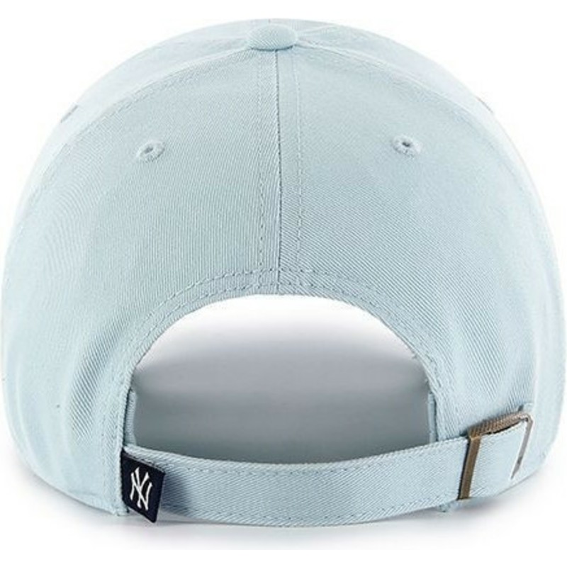 47-brand-curved-brim-new-york-yankees-mlb-clean-up-light-blue-cap