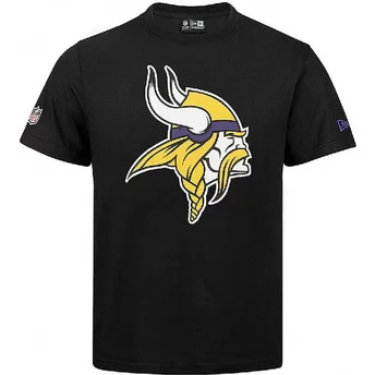 Νέα Εποχή Minnesota Vikings NFL Μαύρο Μπλουζάκι