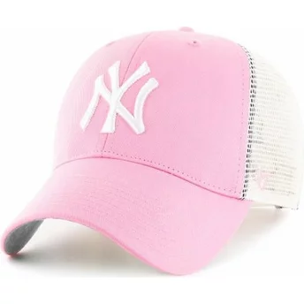 47 Μάρκα Νέα Υόρκη Yankees MLB Ροζ Καπέλο Οδηγού Φορτηγού