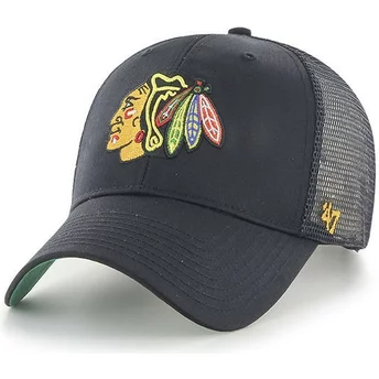47 Μάρκα Chicago Blackhawks NHL MVP Branson Μαύρο Καπέλο Φορτηγατζήδων