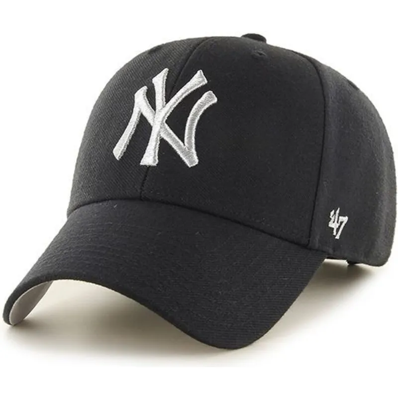curva-plata-new-york-yankees-mlb-47-brand