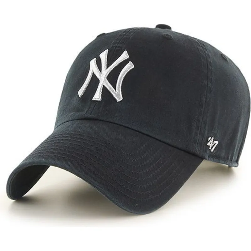 curva-plata-new-york-yankees-mlb-47-brand