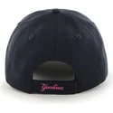 47-brand-curved-brim-pink-logo-new-york-yankees-mlb-mvp-navy-blue-cap