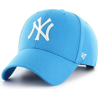 47 Μάρκα Καπέλο με Καμπύλη Πλευρά Νέα Υόρκη Yankees MLB MVP Γκλασιέ Μπλε Snapback Cap
