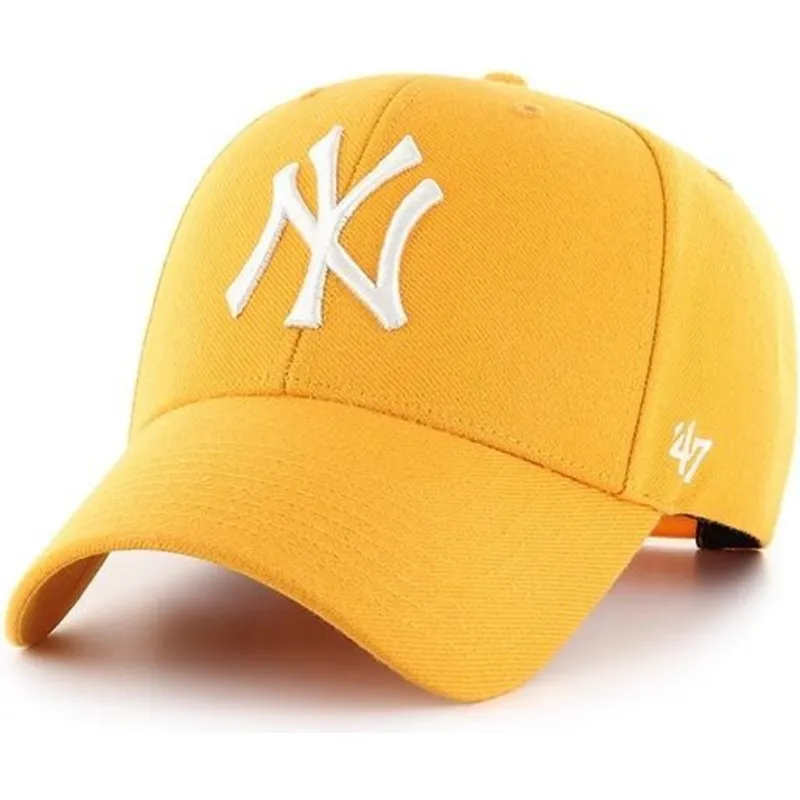 curva-snapback-oro-new-york-yankees-mlb-47-brand