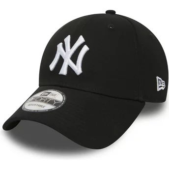 Νέα Εποχή Καμπυλωτό Γείσος 9FORTY Απαραίτητο New York Yankees MLB Μαύρο Ρυθμιζόμενο Καπέλο