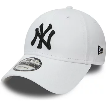 Νέα Εποχή Καμπυλωτή Περίμετρος 9FORTY Απαραίτητο New York Yankees MLB Λευκό Ρυθμιζόμενο Καπέλο