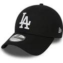 new-era-curved-brim-39thirty-essential-los-angeles-dodgers-mlb-black-fitted-cap