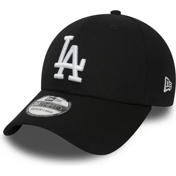 Νέα Εποχή Καμπυλωτό Περίγραμμα 39THIRTY Απαραίτητο Καπέλο Λος Άντζελες Dodgers MLB Μαύρο Προσαρμοσμένο