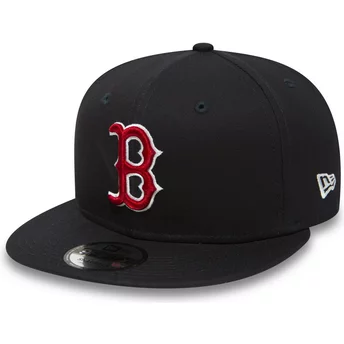 Νέα Εποχή Επίπεδη Μπριμ 9FIFTY Απαραίτητη Boston Red Sox MLB Σκούρο Μπλε Καπέλο Snapback