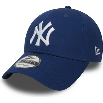 Καπέλο Νέας Εποχής Με Καμπυλωτή Πλευρά 9FORTY Απαραίτητο New York Yankees MLB Μπλε Ρυθμιζόμενο