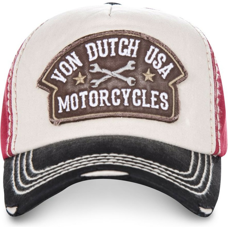 von-dutch-curved-brim-dylan01-white-red-and-black-adjustable-cap