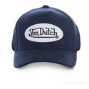 von-dutch-curved-brim-suede8-navy-blue-adjustable-cap