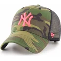 curva-snapback-rosa-new-york-yankees-mlb-47-brand
