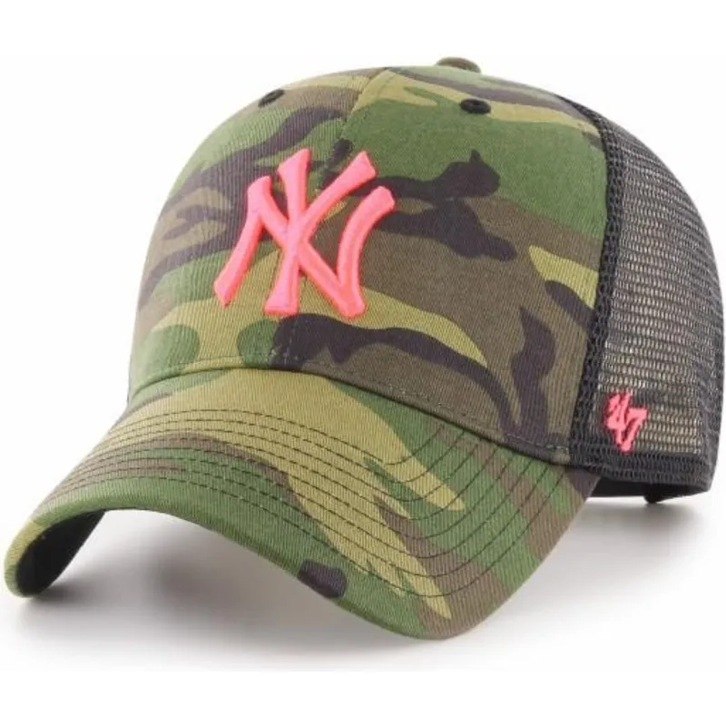curva-snapback-rosa-new-york-yankees-mlb-47-brand curva-snapback-rosa-new-york-yankees-mlb-47-brand