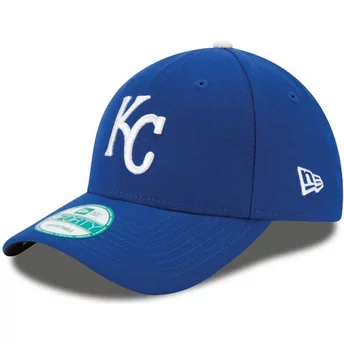 Νέα Εποχή Καμπυλωτή Πλευρά 9FORTY The League Κάνσας Σίτι Ρόγιαλς MLB Μπλε Ρυθμιζόμενο Καπέλο