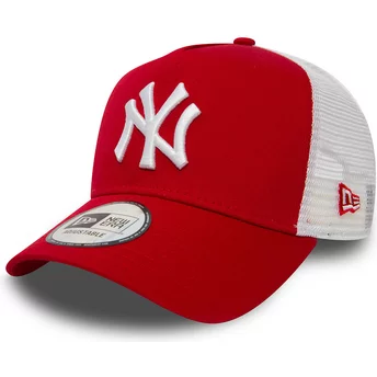 Νέα Εποχή Καθαρό Α Frame 2 New York Yankees MLB Κόκκινο Καπέλο Φορτηγατζήδων