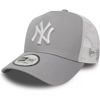 Νέα Εποχή Καθαρό Πλαίσιο 2 New York Yankees MLB Γκρι Καπέλο Φορτηγατζή