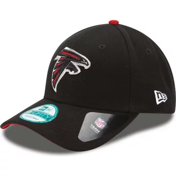 New Era Curved Brim 9FORTY The League Atlanta Falcons NFL Black Adjustable Cap