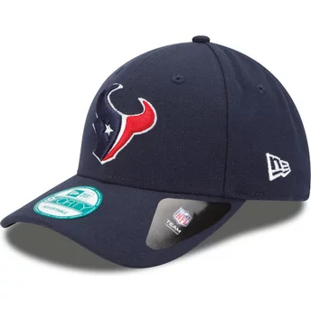 Νέα Εποχή Καμπυλωτή Μπριμ 9FORTY Η Λίγκα Houston Texans NFL Σκούρο Μπλε Ρυθμιζόμενο Καπέλο