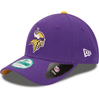Νέα Εποχή Καμπυλωτή Πλευρά 9FORTY Η Λίγκα Minnesota Vikings NFL Μωβ Ρυθμιζόμενο Καπέλο