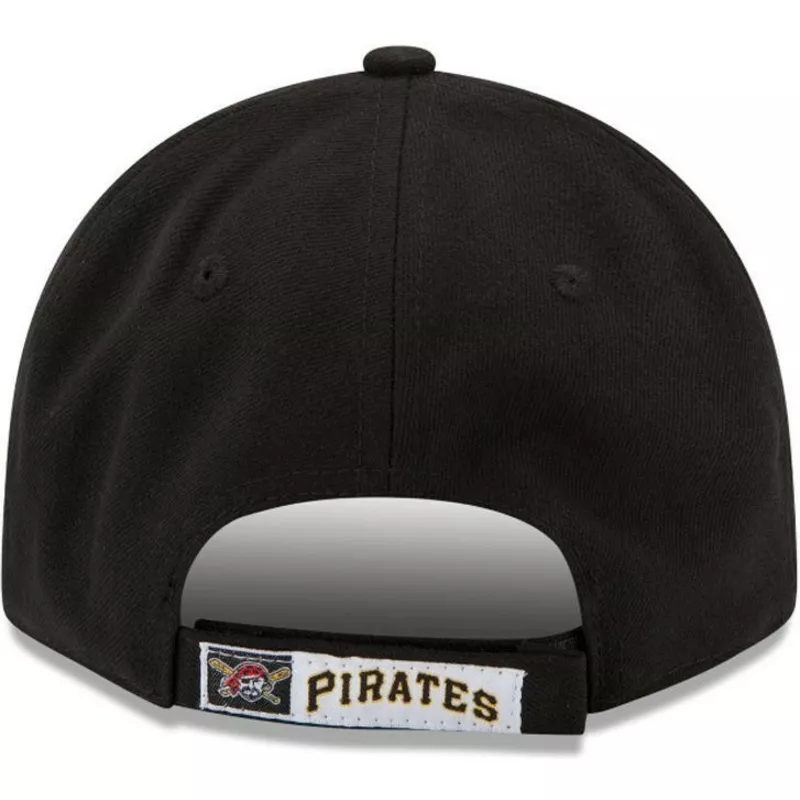new-era-curved-brim-9forty-the-league-pittsburgh-pirates-mlb-black-adjustable-cap