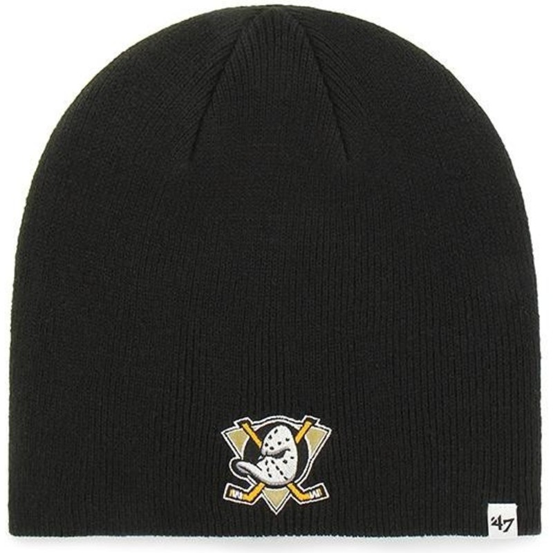 47-brand-anaheim-ducks-nhl-black-beanie