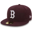 new-era-flat-brim-59fifty-seasonal-heather-boston-red-sox-mlb-purple-fitted-cap