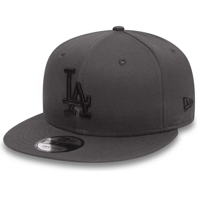 plana-snapback-negro-9fifty-league-essential-los-angeles-dodgers-mlb-new-era