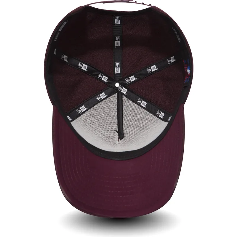 curva-granate-granate-9forty-seasonal-heather-a-frame-pittsburgh-pirates-mlb-new-era