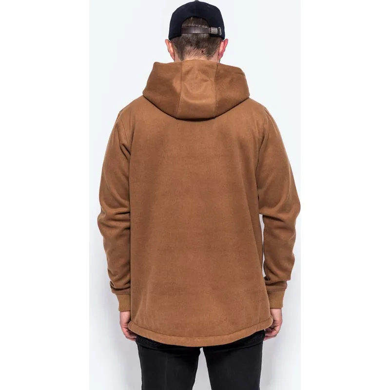 sudadera-con-capucha-marron-pullover-hoody-premium-classics-new-era