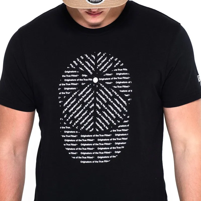 camiseta-manga-corta-negra-originators-new-era camiseta-manga-corta-negra-originators-new-era