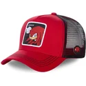 capslab-knuckles-the-echidna-knu-sonic-the-hedgehog-red-and-black-trucker-hat