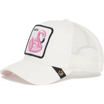 Καπέλο Φορτηγατζή Goorin Bros. Flamingo Floater Λευκό