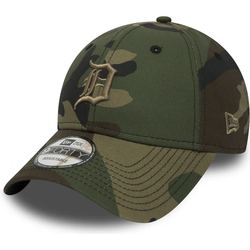 curva-marron-9forty-essential-detroit-tigers-mlb-new-era
