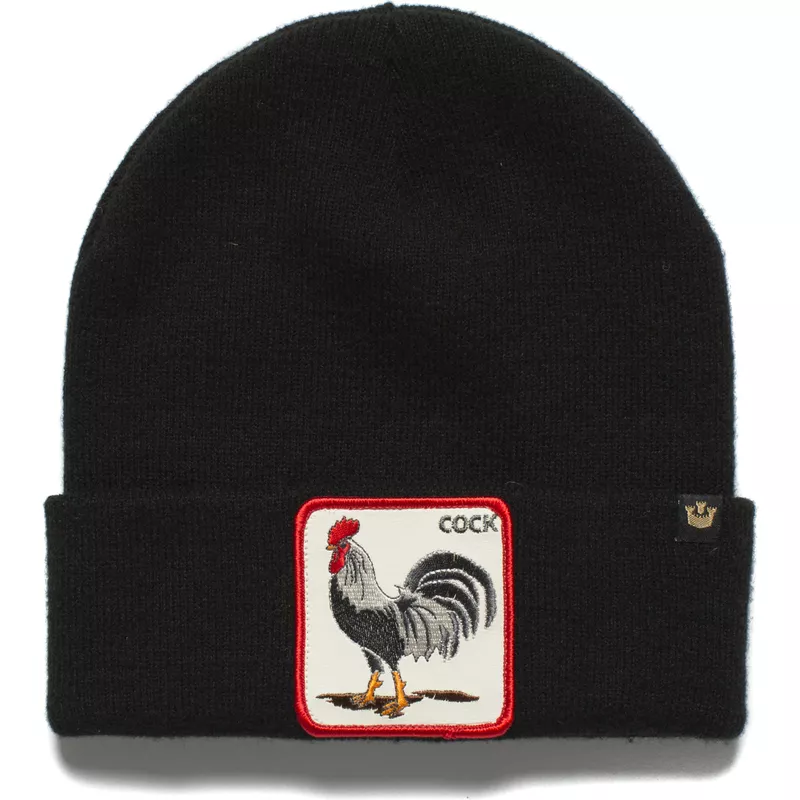 goorin-bros-rooster-winter-bird-black-beanie