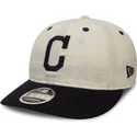 plana-9fifty-low-profile-flannel-cleveland-indians-mlb-new-era