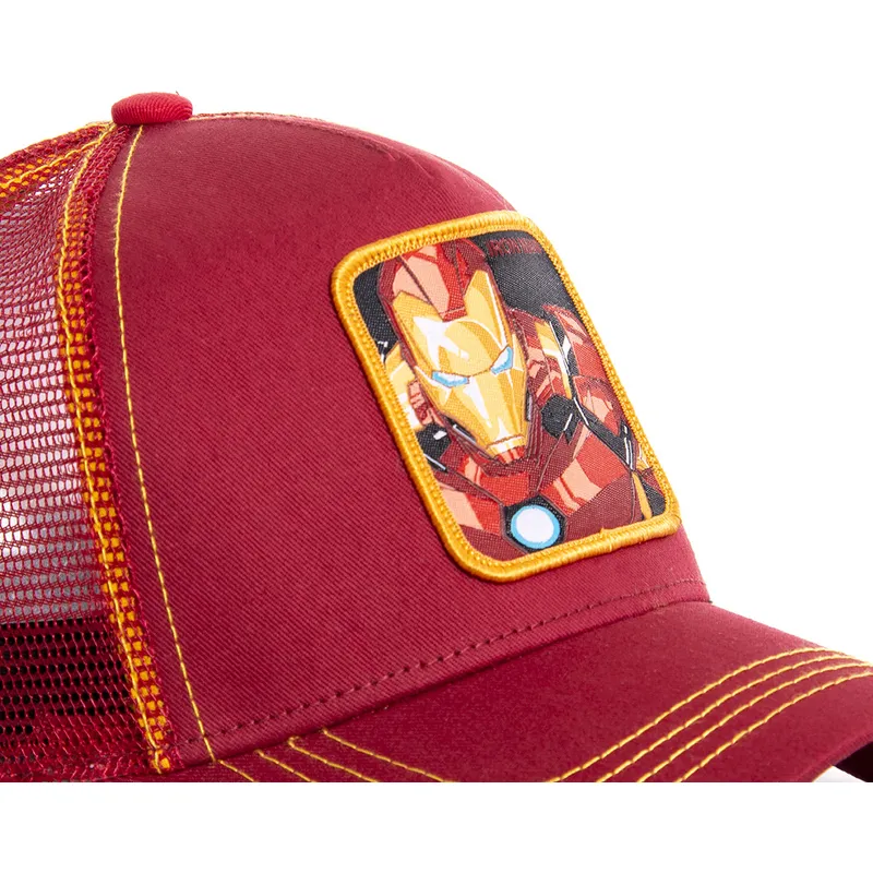 curva-snapback-iron-man-marvel-comics-capslab