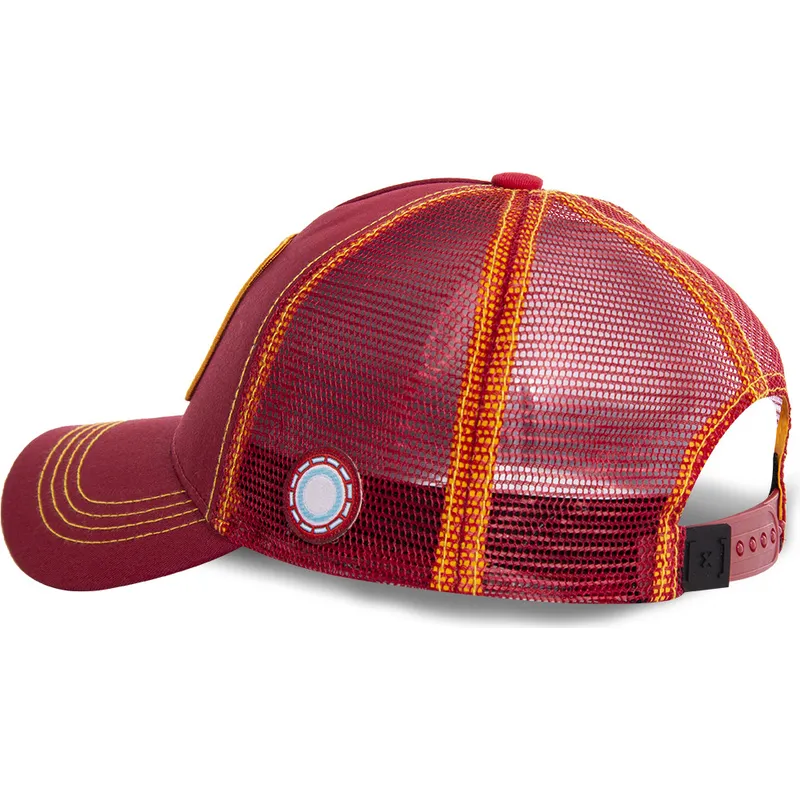 curva-snapback-iron-man-marvel-comics-capslab