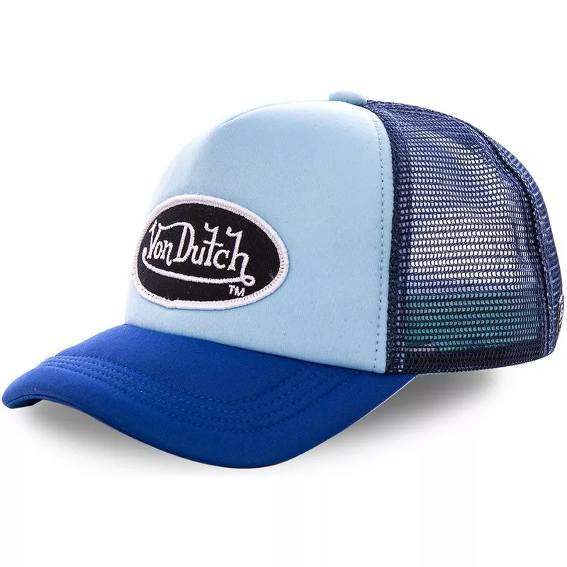 Von Dutch BRA GRE2 Blue and White Trucker Hat