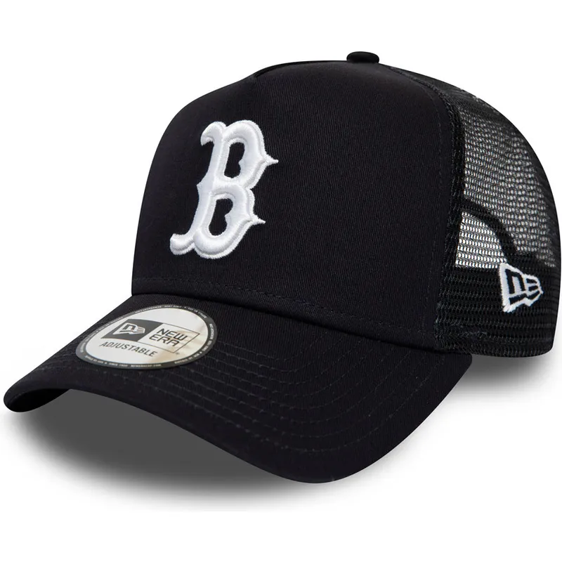 curva-snapback-league-essential-a-frame-boston-red-sox-mlb-new-era