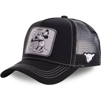 Capslab Mickey Mouse Vintage VIN2 Disney Black Trucker Hat