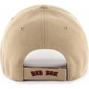 curva-khaki-snapback-ajustable-mvp-boston-red-sox-mlb-47-brand
