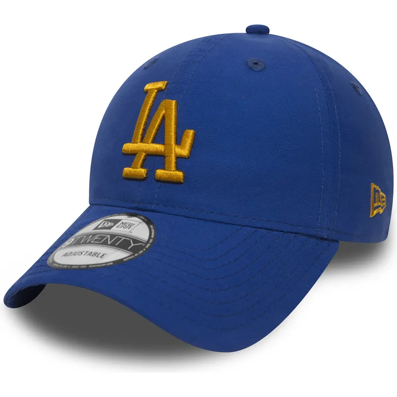 curva-dorado-9twenty-nylon-packable-los-angeles-dodgers-mlb-new-era