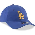 curva-dorado-9twenty-nylon-packable-los-angeles-dodgers-mlb-new-era