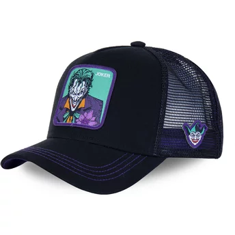 Καπέλο Φορτηγατζή Capslab Joker JKR2 DC Comics Μαύρο και Μωβ