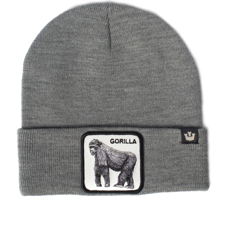 goorin-bros-gorilla-beast-mode-grey-beanie